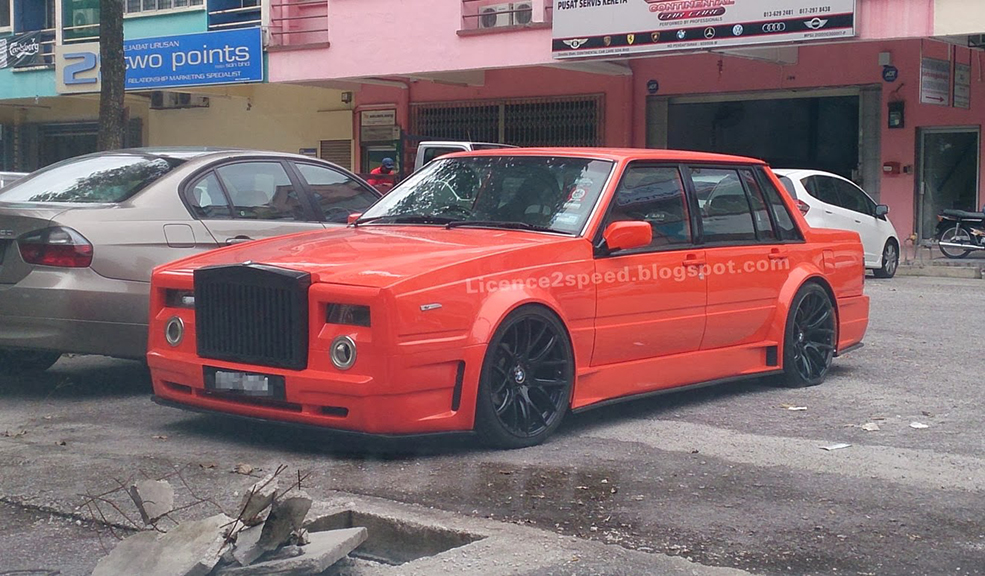10 Rolls-Royce-koppintás, amitől kiég a szemed 6 Rolls-Royce-Volvo-740