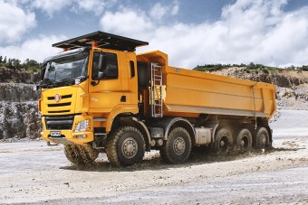 Ez a dömper akár egy kamion súlyát is elcipeli