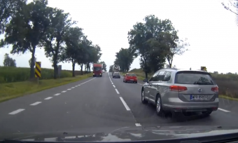 Ilyen egy feleslegesen életveszélyes előzés