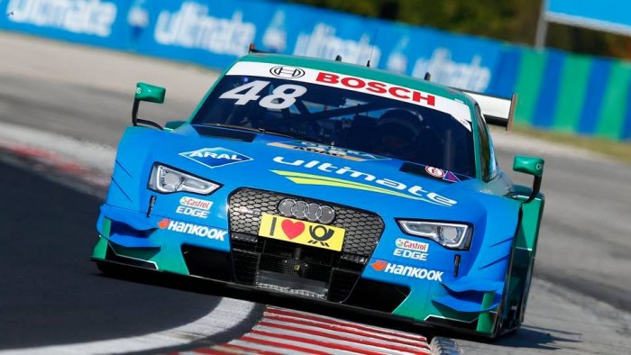 Tarolt az Audi a Hungaroringen