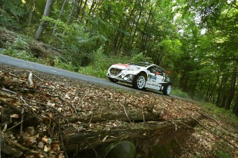 Defekttel nyert futamot a ralilegenda