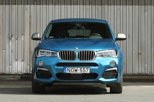 Bitang erő az értelmetlen testben: BMW X4 M40i 1 Szigorú tekintet, csöves, befalazott szellőzőnyílások oldalt