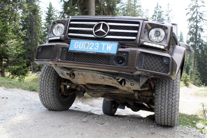 Mindent kibír: Mercedes Benz G 500 91 Rettentő vasak mindenhol