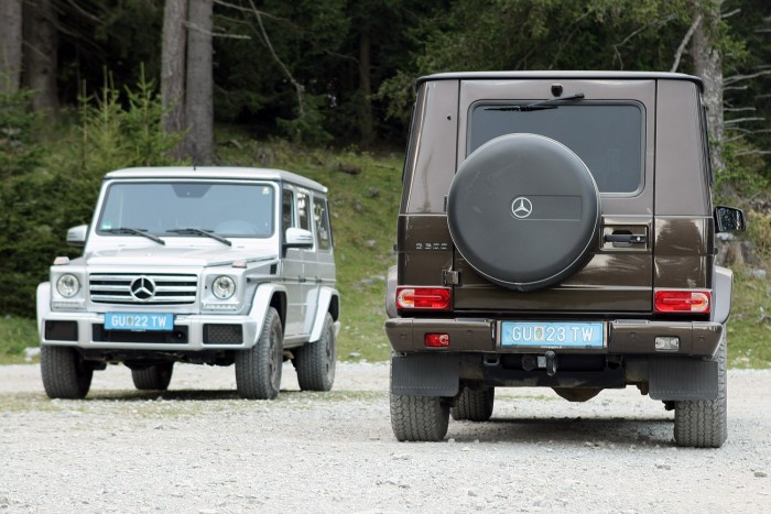 Mindent kibír: Mercedes Benz G 500 92 A külső szinte semmit nem változott az elmúlt évtizedekben