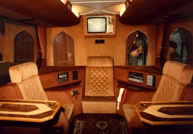 Egyenlő távolságra helyezték el a foteleket az arab megrendelésre készült Ikarus 250-esben 