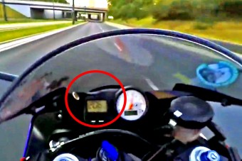 220-szal száguldott városban a veszett motoros