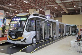 25 méteres autóbuszt építettek a törökök