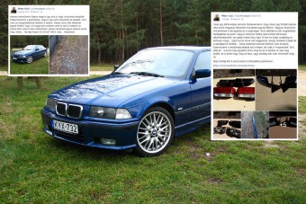Facebookon árulták Peti ellopott BMW-jét, azonnal felismerte
