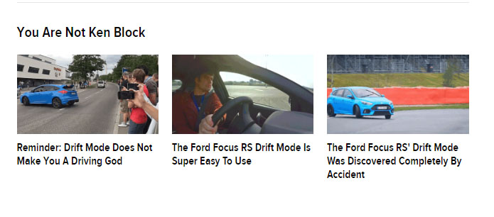 Sziklafalnak rongyolt a Ford Focus RS, mert a drift mód sem mindenható 1 | Vezess cafawf