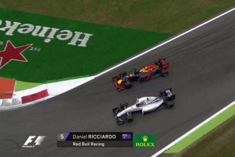 F1: Ricciardo úgy érezte, rá kell próbálni az év előzésére