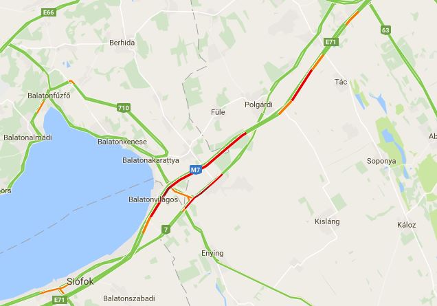 7 kilométeres dugó az M7-esen, kerülje aki teheti 1 | Vezess 7 kilométeres dugó az M7-esen, kerülje aki teheti 1