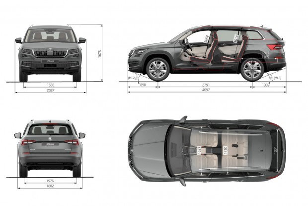 Megérkezett a Škoda Kodiaq, ezt érdemes tudnod róla! 8 Škoda Kodiaq