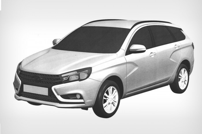 Kiszivárgott az új családi Lada