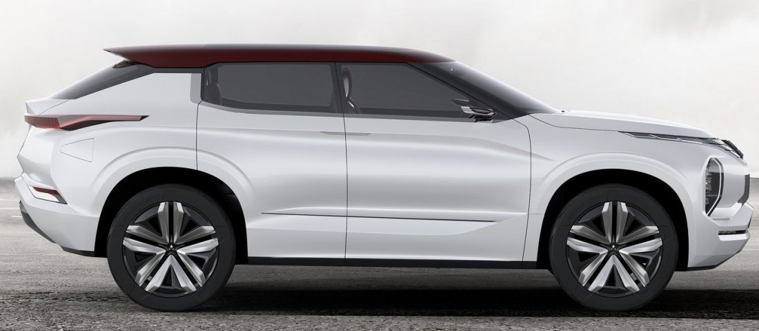 Luxus hibrid szabadidő-tanulmány a Mitsubishitől