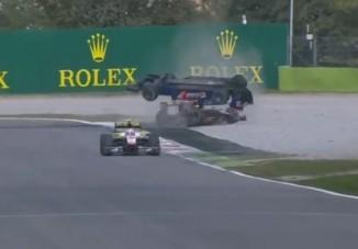 Hatalmas bukás a GP2 monzai futamán