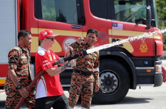 F1: Räikkönen tűzoltónak állt