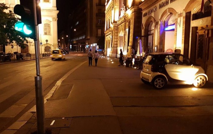 Kis autó nagy tahósága Budapesten