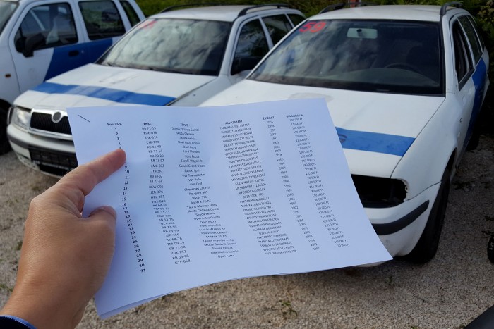 Fillérekért vitték a szellemjárta rendőrautókat 2 5
