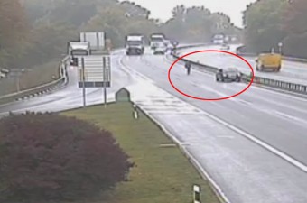 Filmbeillő őrület egy svájci autópályán