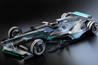 Ilyenek lehetnek az F1-es autók 2030-ban