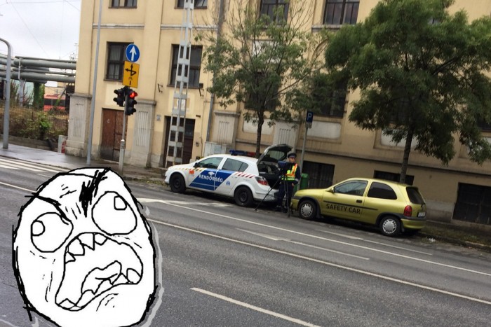 Érzéketlen, sunyi traffizás Budapesten