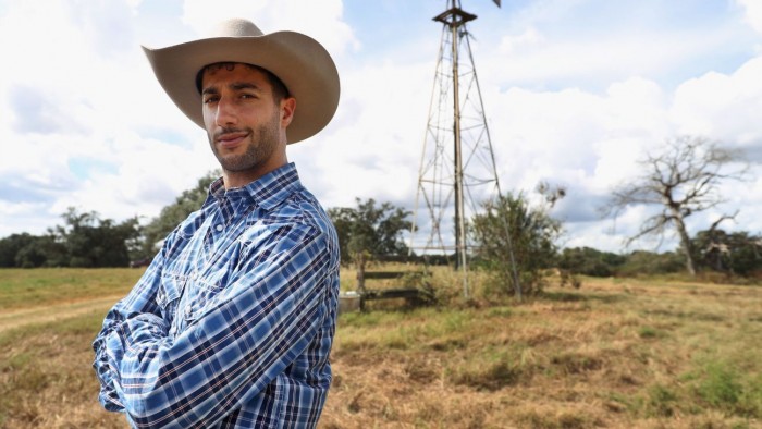 F1: Ricciardo texasi paraszttá változott