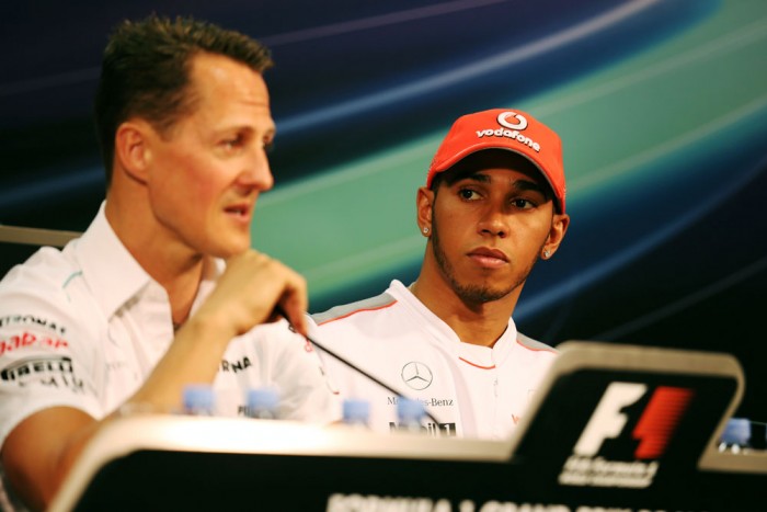 Hamilton: Schumacher mindig bepisilt