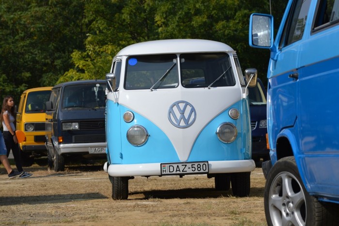 Bogarak és Bullik szállták meg a Hungaroringet 6 Sokan álltak meg csodálni ezt a szépen felújított Bullit.
