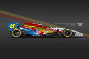 Személyre szabott F1-es Alonsóéknak