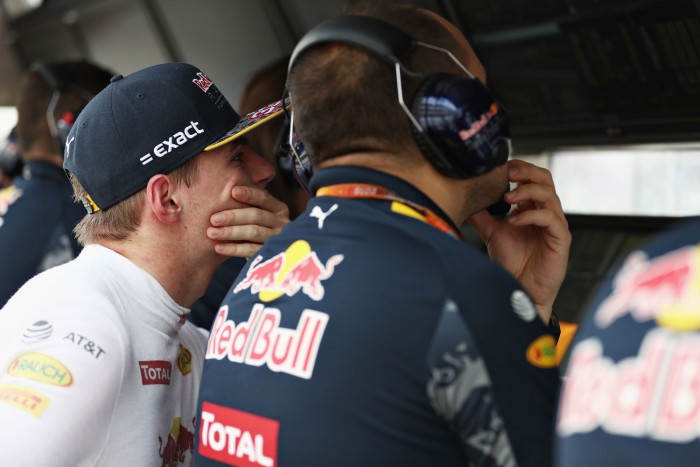F1: Verstappen autója mozdíthatatlan volt