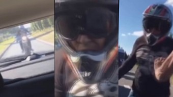 Ilyen veszettül agresszív motorost még nem láttunk