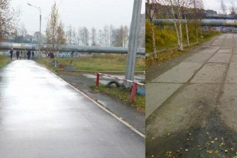 Ilyen olcsó útjavítást még nem láttál