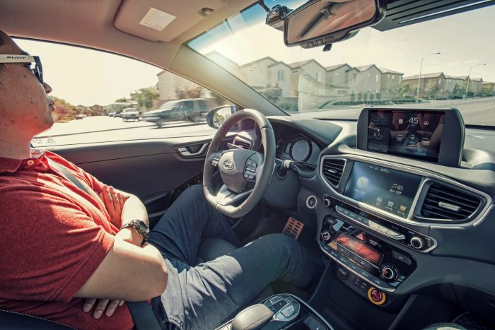 Hyundai IONIQ autonóm kísérleti jármű