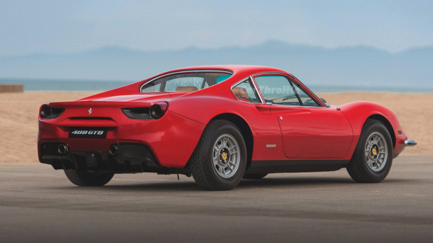 8 legendás autó, ami utódja farát kapta 1 Ferrari 246 GT Dino-488 GTB