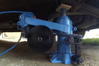 Ezt az emelőt a többet ésszel közmondás jegyében alakította át egy ezermester