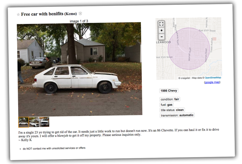 Orális szexet kínált bárkinek, aki végre elviszi roncsautóját 1 | Vezess bfiycnviownq9gab7trv