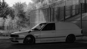 Pusztító furgont faragtak ebből az 5-ös BMW-ből