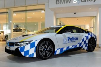 BMW i8-assal gazdagodott az ausztrál rendőrség flottája