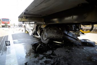 Megrázó fotók az M5-ösön történt tragédiáról