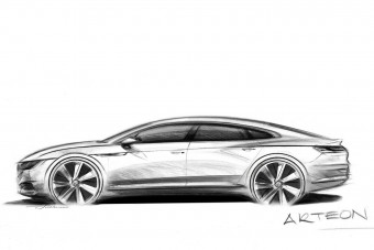 Négyajtós luxuskupé a Volkswagentől