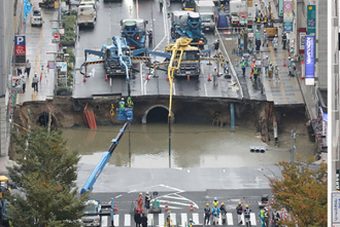 Ilyen csodát is csak a japánok tudnak útépítésben