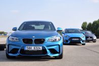 Közös teszt: BMW M2, Ford Focus RS, Honda Civic Type R 122