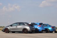 Közös teszt: BMW M2, Ford Focus RS, Honda Civic Type R 123