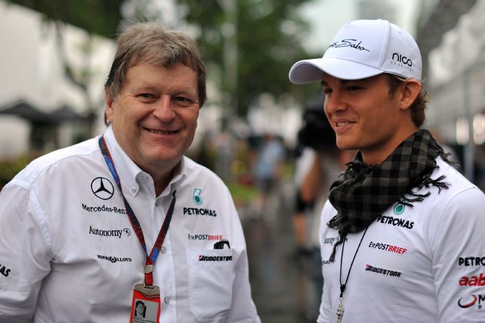 F1: Rosbergre fogad a régi Mercedes-főnök