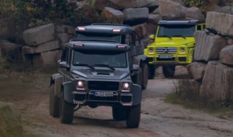 Elképesztő, hogy csapatnak a Mercedes gigászi terepjárói