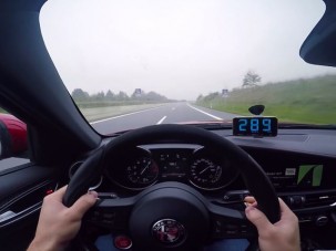 Iszonyatosan gyorsan szalad a Giulia