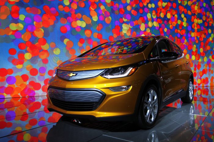 Los Angeles: Autószalon másként 8 A Chevrolet Bolt igazából egy átcicomázott Opel Ampera-e