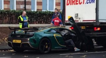 Egy hónap után törték össze ezt a ritka McLarent