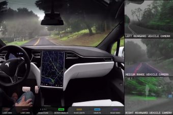 Ezt látja a külvilágból egy önjáró autó