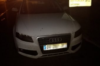 Tollal írta át az Audija forgalmiját, elkapták